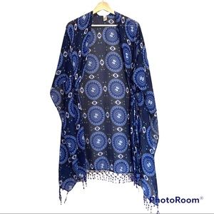 Aztec Print Boho Shawl